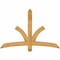Ekena Millwork Davenport Rough Sawn Timber Gable Bracket, Western Red Cedar, 60"W x 40"H x 4"D x 4"F, 16/12 Pitch GBW060X40X0404DAV00RWR - alternate 1